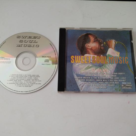 Sweet Soul Music  / 17Big Hits  - 1997 İngiltere Basım - 2. El  CD Albüm