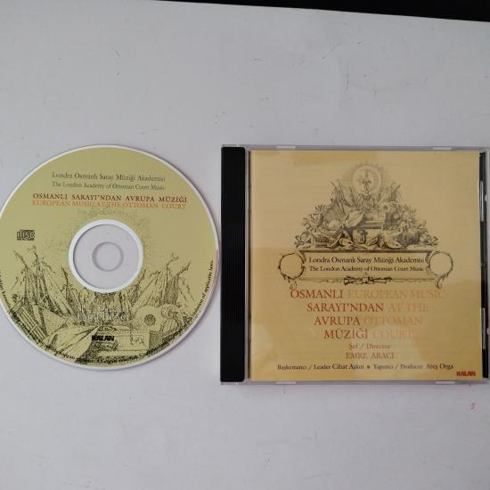 Osmanlı Sarayında Avrupa Müziği / Emre Arıcı -  2000 Türkiye Basım - 2. El  CD  Albüm