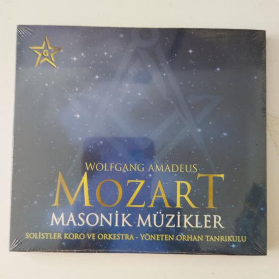Wolfgang Amadeus Mozart – Masonik Müzikler  -  Türkiye Basım - 2. El  CD  Albüm/Ambalajlı