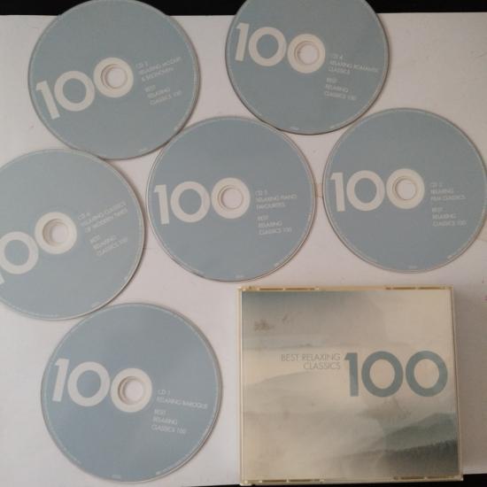 Best Relaxing Classics 100 -  Avrupa Basım - 2. El  6xCD  Albüm