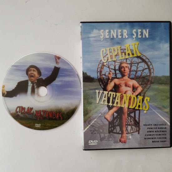 Bir Başar Sabuncu Filmi : Çıplak Vatandaş ( Şener Şen ) - 2. El  DVD Film