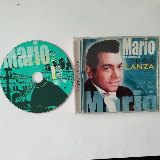 Mario Lanza – Mario The Classics Of Mario Lanza  -  Avrupa  Basım - 2. El CD Albüm