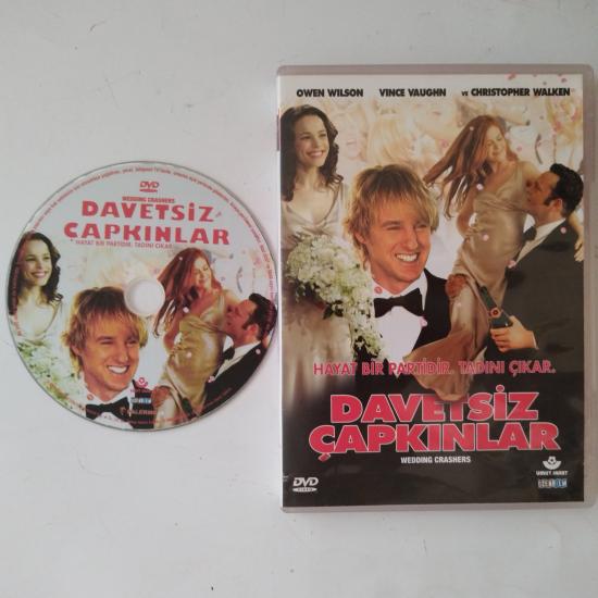 Davetsiz Çapkınlar -  Wedding Crashers - 2. El  DVD Film