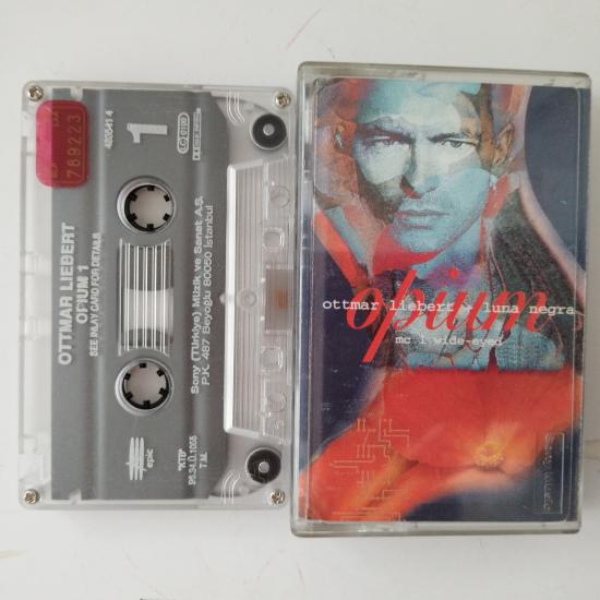 Ottmar Liebert + Luna Negra   –  Opium   – 1996 Türkiye Basım  Kaset Albüm