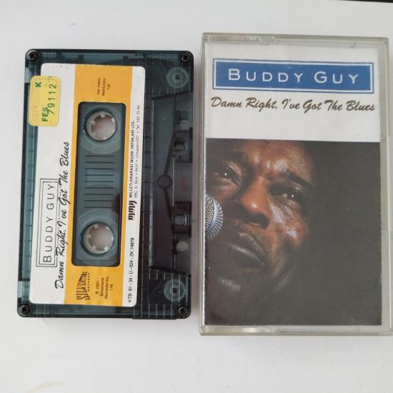 Buddy Guy –  Damn Right, I’ve Got The Blues   – 1991 Türkiye Basım  Kaset Albüm