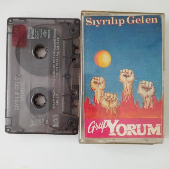 Grup Yorum ‎–   Sıyrılıp Gelen   – 1992 Türkiye Basım  Kaset Albüm
