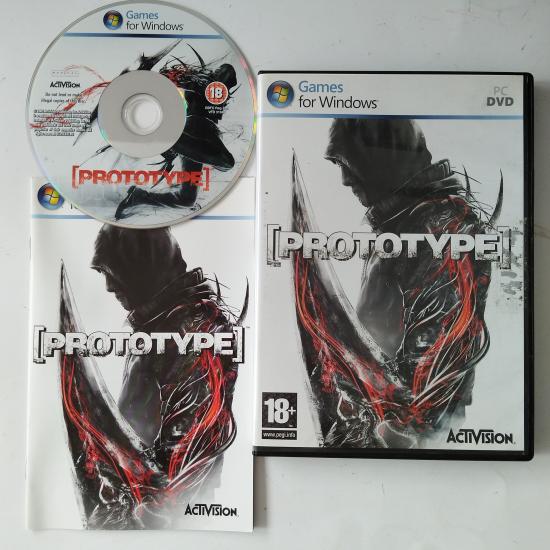 Prototype  1 /  2. El  DVD-ROM - OYUN (Türkçe kullanma kılavuzu ile birlikte)