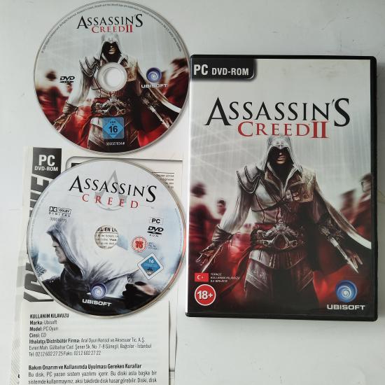 Assassin’s creed 2 / 2. El  2X DVD-ROM - OYUN (Türkçe kullanma kılavuzu ile birlikte)