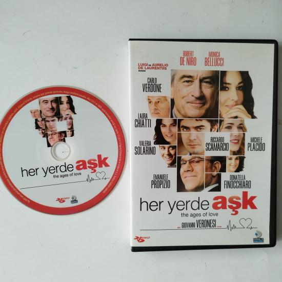 her yerde aşk / the ages of love ( Robert De Niro- Monica Bellucci)  - 2. El  DVD Film