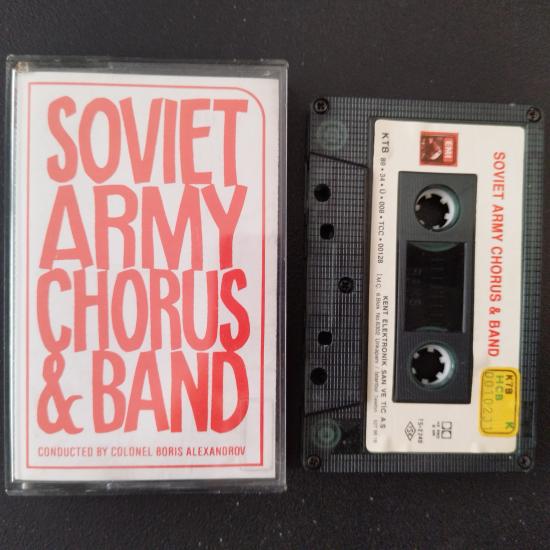 Soviet Army Chorus & Band   –    1989 Türkiye Basım  Kaset