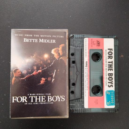 Bette Midler – For The Boys ( Soundtrack)   –    1991  Türkiye Basım  Kaset