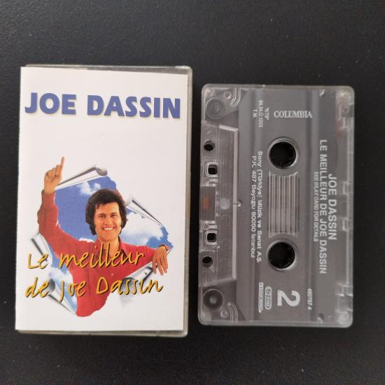 Joe Dassin  –   Le Meilleur De Joe Dassin   –    1996 Türkiye Basım  Kaset