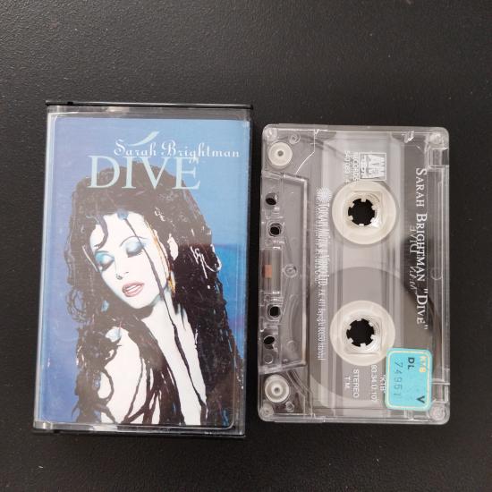 Sarah Brightman  ‎–  Dive   –    1993Türkiye Basım  Kaset