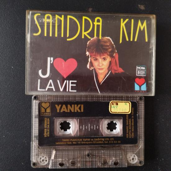 Sandra Kim ‎– J’aime La Vie  –    1987 Türkiye Basım  Kaset