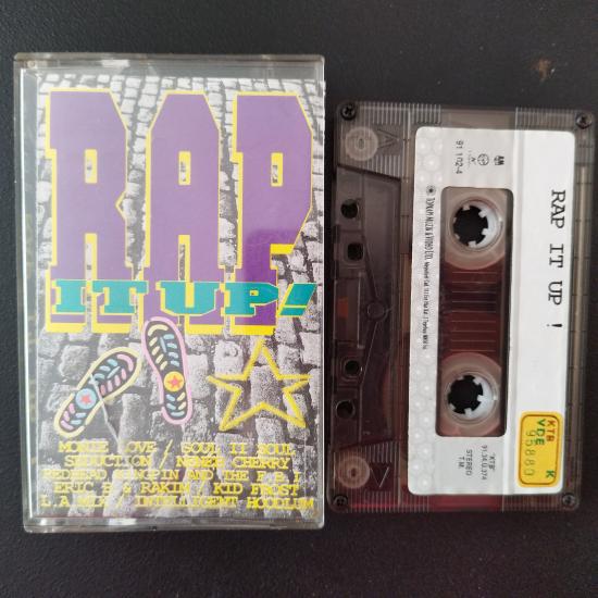 Rap It Up   –   1991 Türkiye Basım  Kaset /Kağıt Baskı