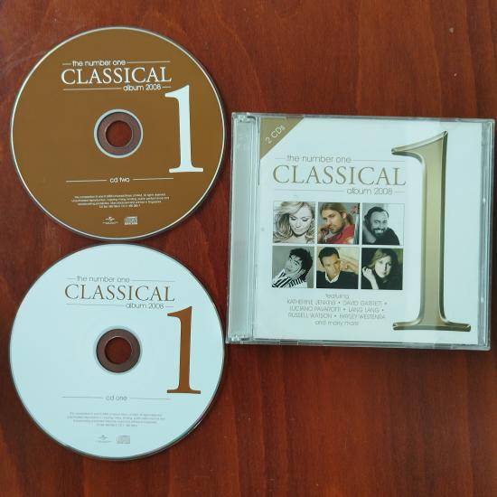 The Number One Classical Album 2008  -  2007 İngiltere   Basım - 2. El 2XCD Albüm