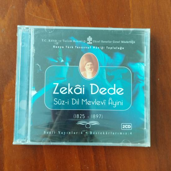 Zekai Dede / Suz-i Dil Mevlevi Ayini (1825-1897) -    Türkiye   Basım - 2. El 2XCD Albüm/ Açılmamış Ambalajlı