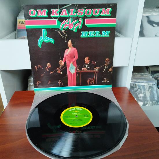 Om Kalsoum ( Ümmü Gülsüm)  – حلم Helm  -  1976 Fransa  Dönem Basım Albüm - 33 lük LP Plak