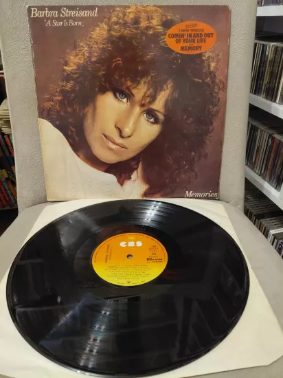Barbra Streisand  – Memories - 1982  Türkiye  Basım 33 lük  LP Plak