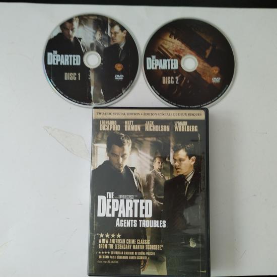 The  Departed Agents Troubles / Martin Scorsese film - 2. El  2xDVD Film-1. BÖLGE-Türkçe altyazı seçeneği yoktur.