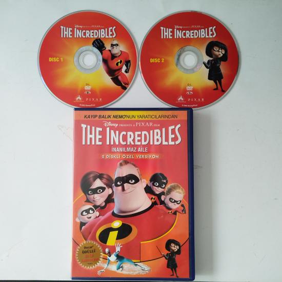 İnanılmaz Aile / the incredibles - 2. El 2X DVD Animasyon Film - özel versiyon