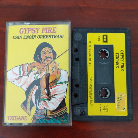 GYPSY FIRE  / TZIGAN-Esin Engin Orkestrası - 1990 Türkiye Basım 2. El Kaset