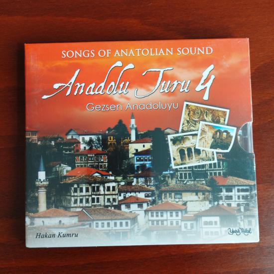 HAKAN KUMRU - ANADOLU TURU 4 ( GEZSEN ANADOLUYU ) - SONGS OF ANATOLIAN SOUND   TÜRKİYE BASIM CD ALBÜM - AÇILMAMIŞ AMBALAJINDA