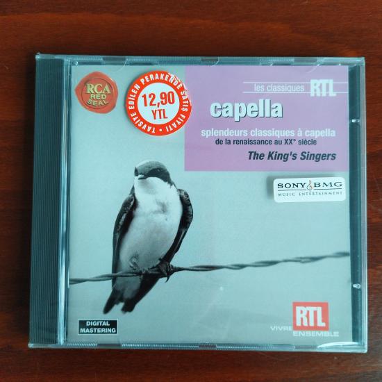 Capella – splendeurs classiques a capella - 2003 Avrupa Basım -   CD  Albüm-Açılmamış ambalajlıdır