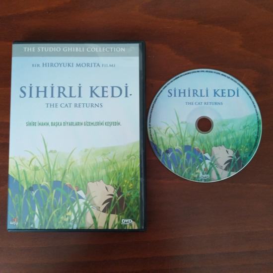 Sihirli Kedi / The Cat Returns- Hiroyuki Morita Filmi /Studio Ghibli- 2.El Animasyon DVD Film