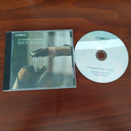Masaaki Suzuki, Bach Collegium Japan, Bach – A Choral Year with J.S.Bach- 2010 Avrupa Basım -  2. El CD  Albüm