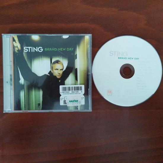 STING - BRAND NEW DAY -  ALBÜM  CD - 1999 AVRUPA   BASIM ( DESERT ROSE BU ALBÜMDE )