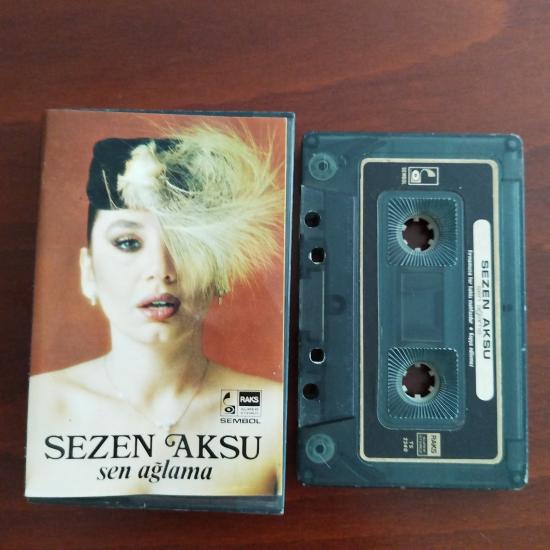 Sezen Aksu ‎– Sen Ağlama - 1984 Türkiye Basım 2. El Kaset- İlk Basım