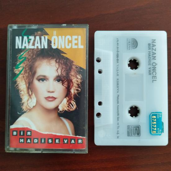 Nazan Öncel ‎– Bir Hadise Var -  1992 Türkiye Basım 2. El Kaset