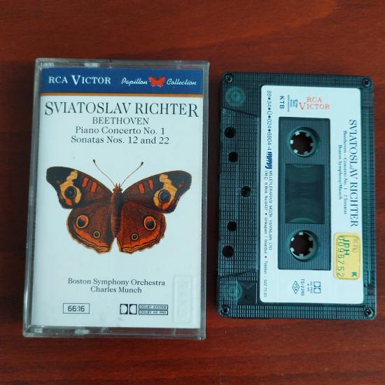 Sviatoslav Richter - Beethoven  / 1989 Türkiye Basım 2. El Kaset