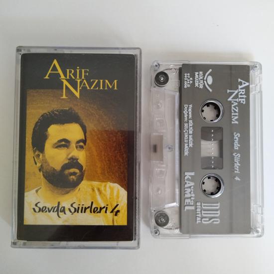 Arif Nazım - Sevda Şiirleri 4 / 1997 Türkiye Basım 2. El Kaset