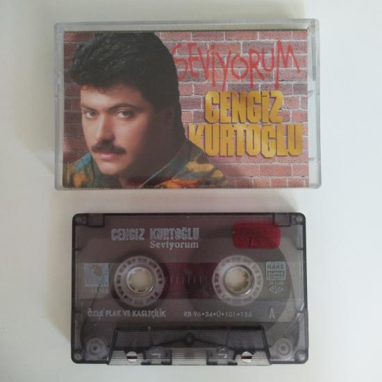 Cengiz Kurtoğlu ‎– Seviyorum / 1996 Türkiye Basım 2. El Kaset