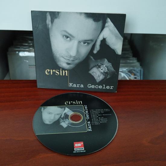 Ersin    -  Kara Geceler - Türkiye Basım -  2. El CD  Albüm