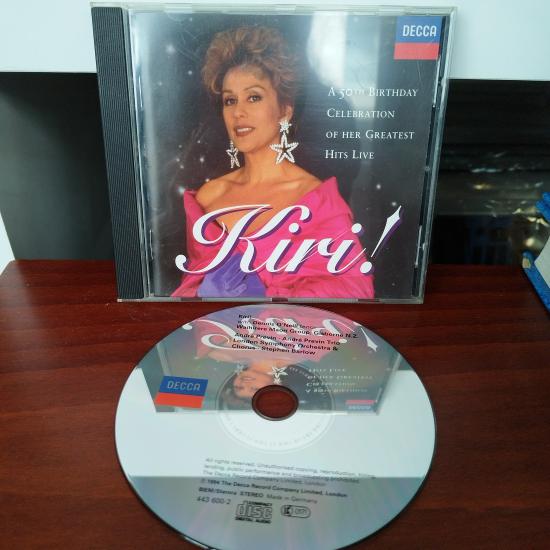 Kiri – Her Greatest Hits Live - 1994  Almanya Basım -  2. El CD  Albüm