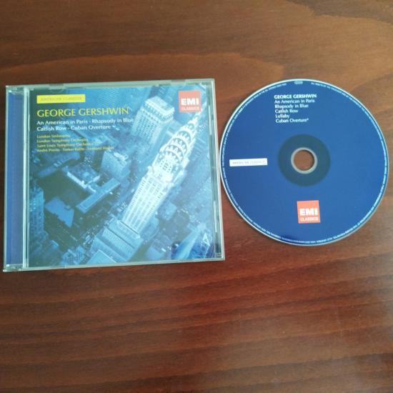 George Gershwin / American In Paris • Rhapsody In Blue • Catfish Row • Cuban Overture - 2008 Avrupa Basım -  2. El CD Albüm