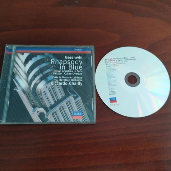 Rhapsody In Blue • An American In Paris • Lullaby • Cuban Overture - 1999 Avrupa Basım -  2. El CD Albüm