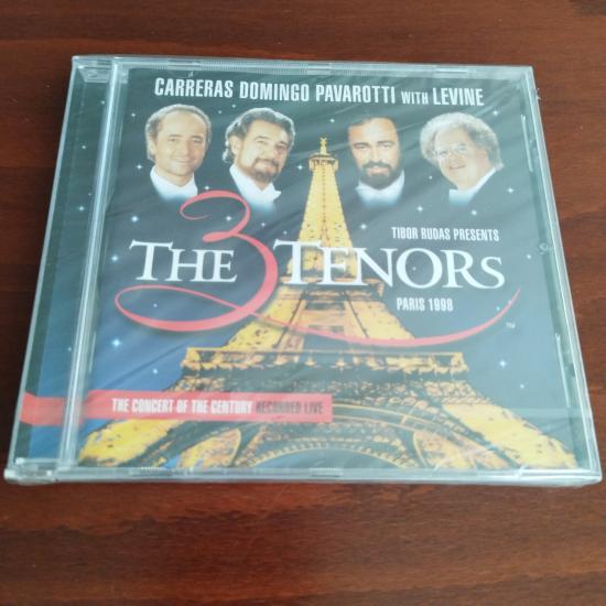 Carreras, Domingo, Pavarotti With Levine – The Three Tenors In Paris  - 1998 Avrupa  Basım -  Açılmamış ambalajlı  CD Albüm