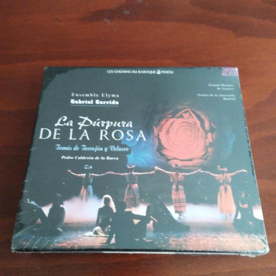 Tomás de Torrejón y Velasco, Pedro Calderón De La Barca, Ensemble Elyma, Gabriel Garrido ‎– La púrpura de la rosa- 2XCD Açılmamış Ambalajlı