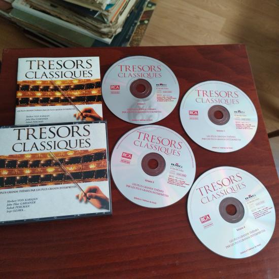 Tresors Classiques - 1996 Fransa Basım -  2. El 4X CD Albüm