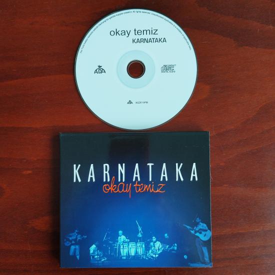 Okay Temiz ‎– Karnataka -  Türkiye Basım -  2. El CD  Albüm