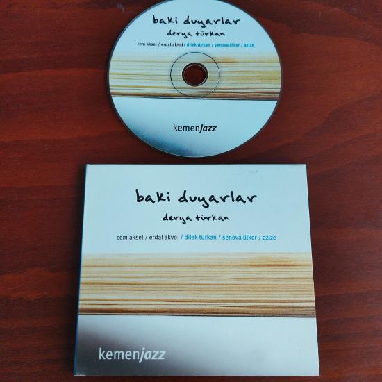 Baki Duyarlar / Derya Türkkan  ‎– Kemanjazz  - 2012 Türkiye Basım -  2. El CD Albüm