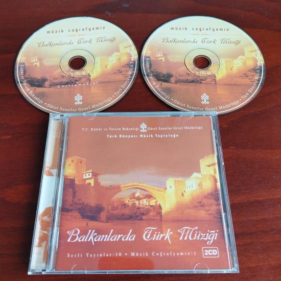Balkanlarda Türk Müziği -   Türkiye Basım -  2. El 2XCD  Albüm