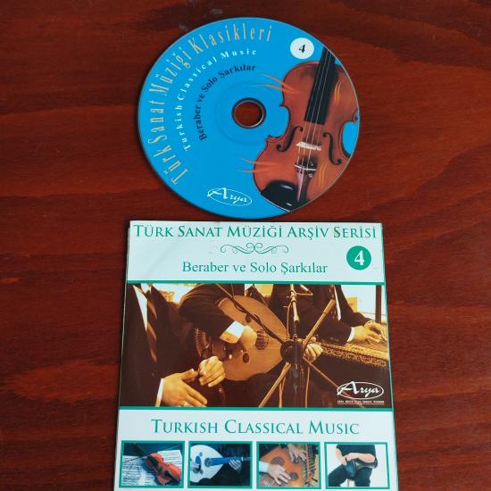 Türk Sanat Müziği Arşiv Serisi 4 -   Türkiye Basım -  2. El CD  Albüm