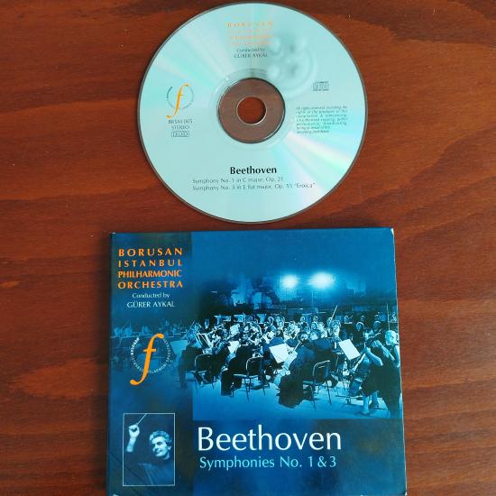 Beethoven Symphonies No.1&3  / Borusan İstanbul Philharmonic Orchestra - 2. El CD Albüm
