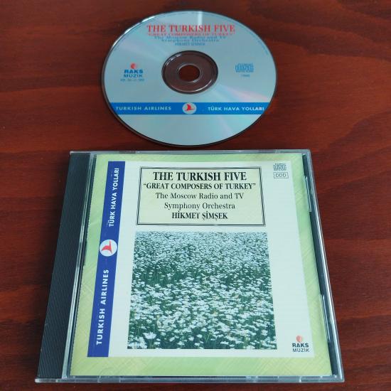 The Moscow Radio And TV Symphony Orchestra*, Hikmet Şimşek – The Turkish Five ’’Great Composers Of Turkey’’ /THY - 2. El CD