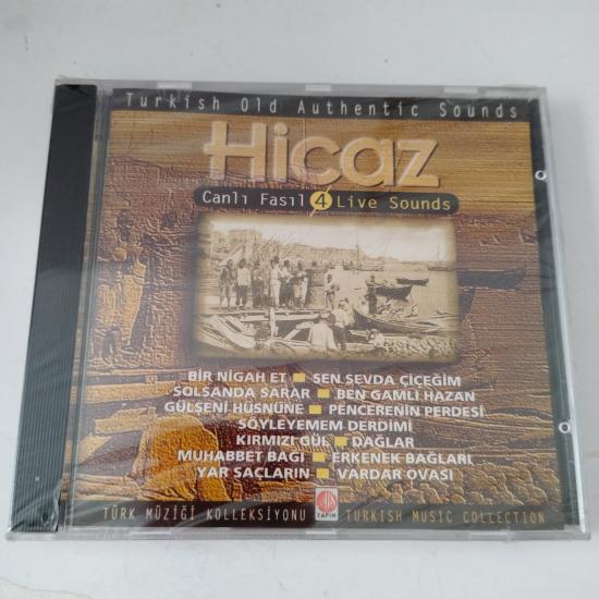 Canlı Fasıl ‎– Hicaz - 2001 Türkiye Basım -  Açılmamış Ambalajlı CD Albüm
